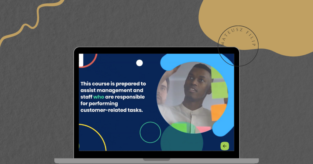 A man writing in a whiteboard